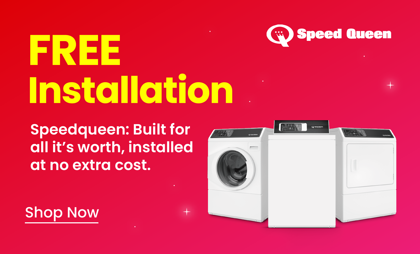 Speed Queen Laundry - Cyber Monday Savings
