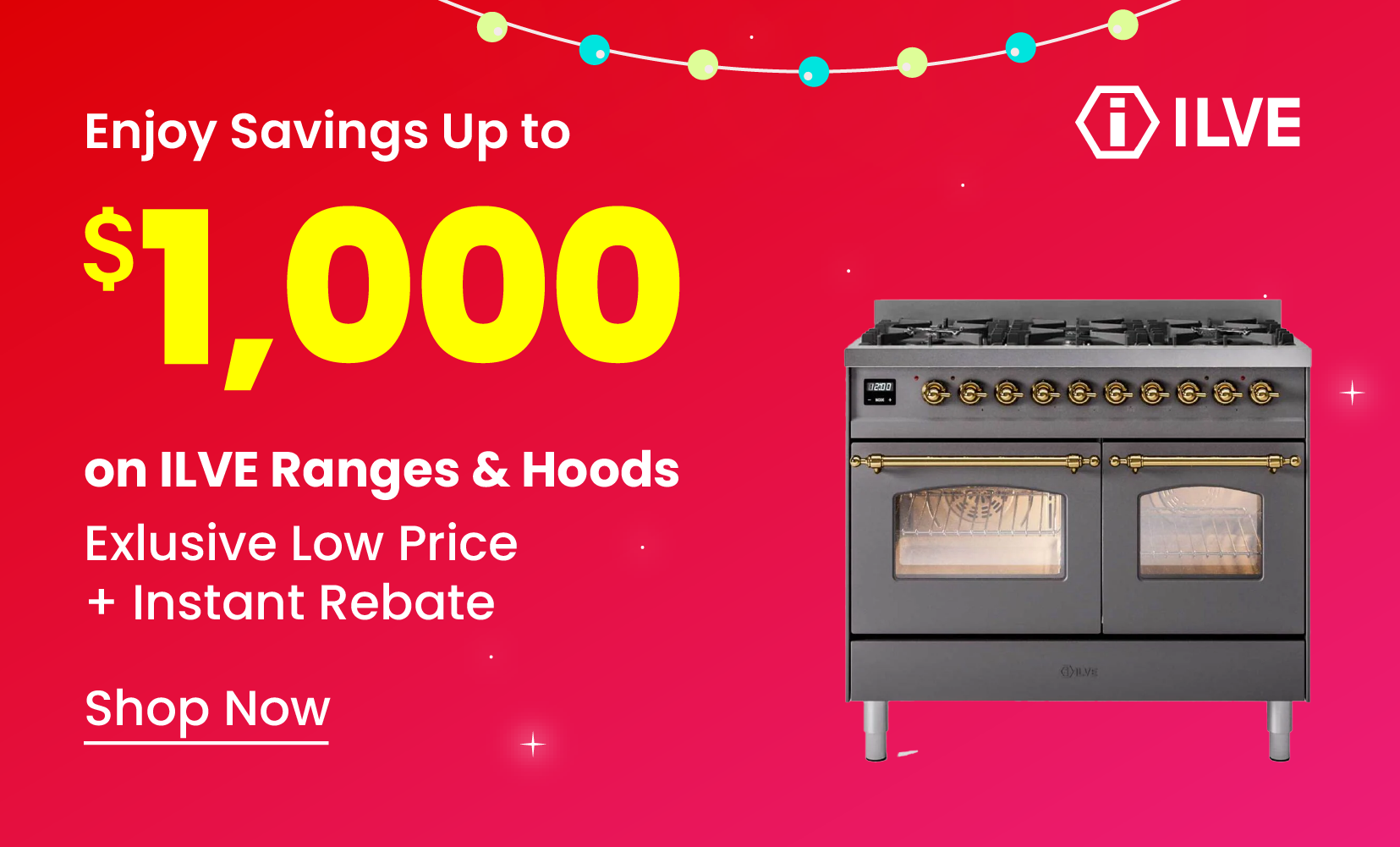 ILVE Limited Edition Range - Cyber Monday Savings